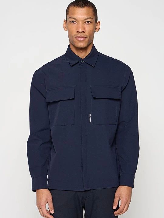 Foto van product Overhemd KARL LAGERFELD donkerblauw