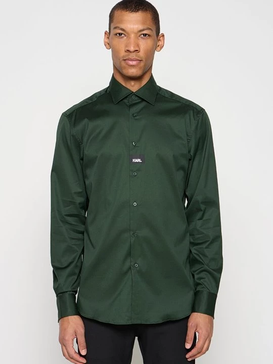 Foto van product Overhemd KARL LAGERFELD groen