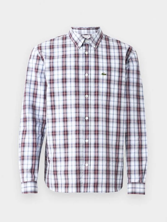 Foto van product Overhemd Lacoste bordeauxrood