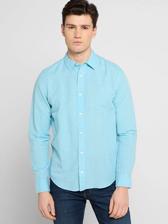 Foto van product Overhemd Lee blauw