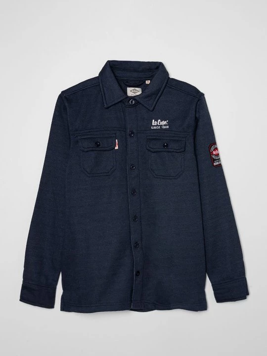 Foto van product Overhemd Lee Cooper koningsblauw