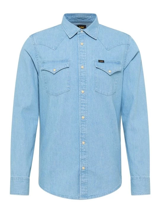 Foto van product Overhemd Lee lichtblauw denim