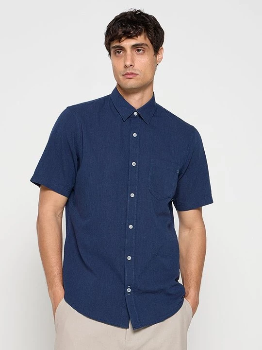 Foto van product Overhemd Lerros donkerblauw