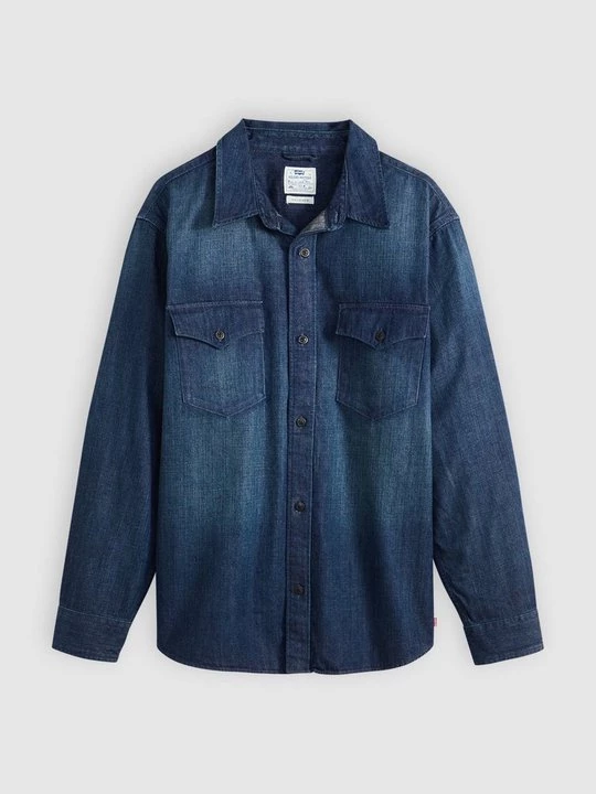 Foto van product Overhemd Levi's donkerblauw