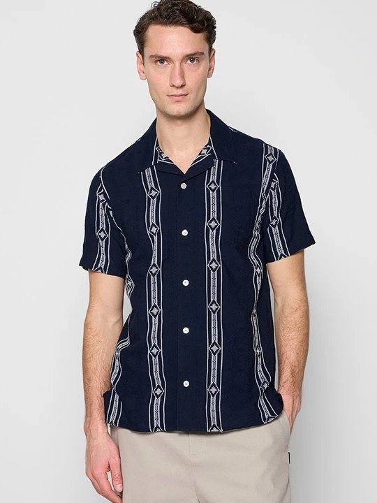 Foto van product Overhemd Libertine-Libertine blauw