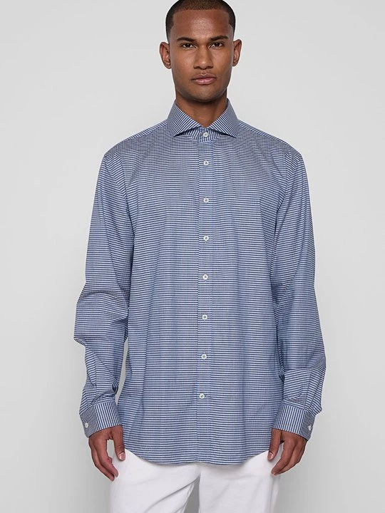 Foto van product Overhemd lindbergh blauw