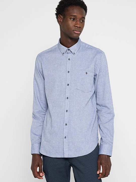 Foto van product Overhemd lindbergh blauw