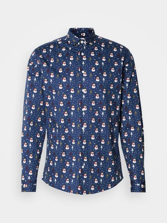 Foto van product Overhemd lindbergh blauw