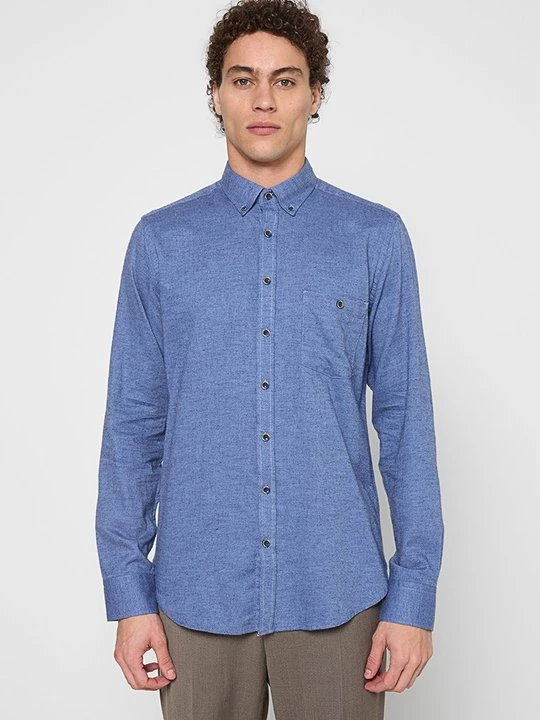 Foto van product Overhemd lindbergh blauw