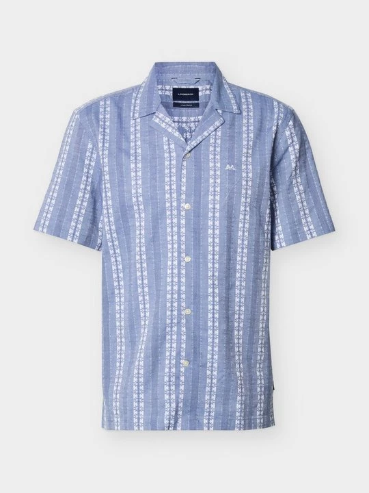 Foto van product Overhemd lindbergh blauw