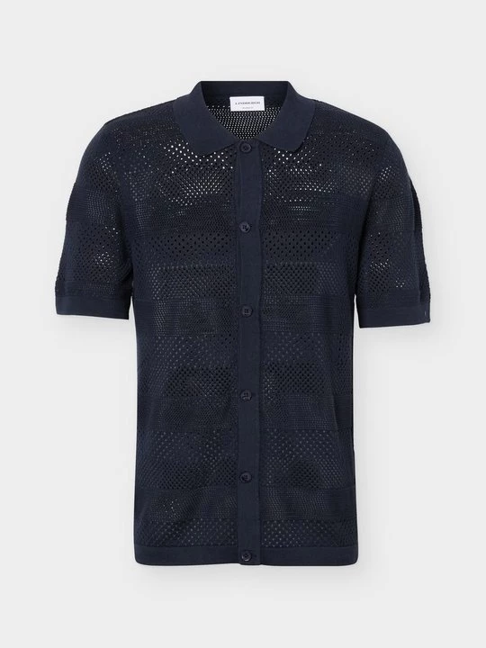 Foto van product Overhemd lindbergh donkerblauw