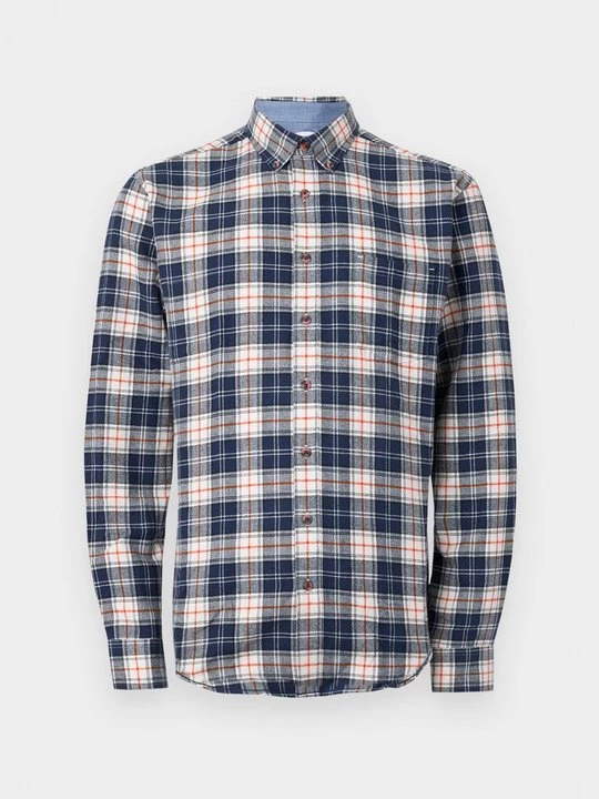 Foto van product Overhemd lindbergh donkerblauw