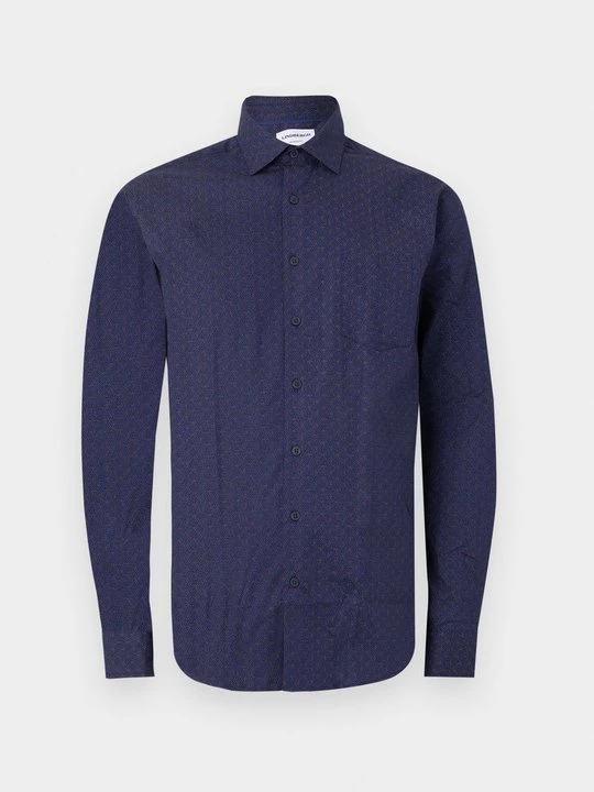 Foto van product Overhemd lindbergh donkerblauw