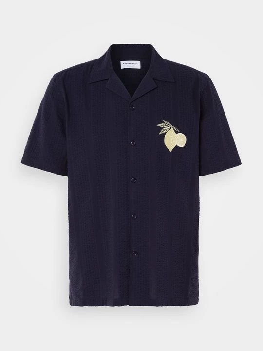 Foto van product Overhemd lindbergh donkerblauw