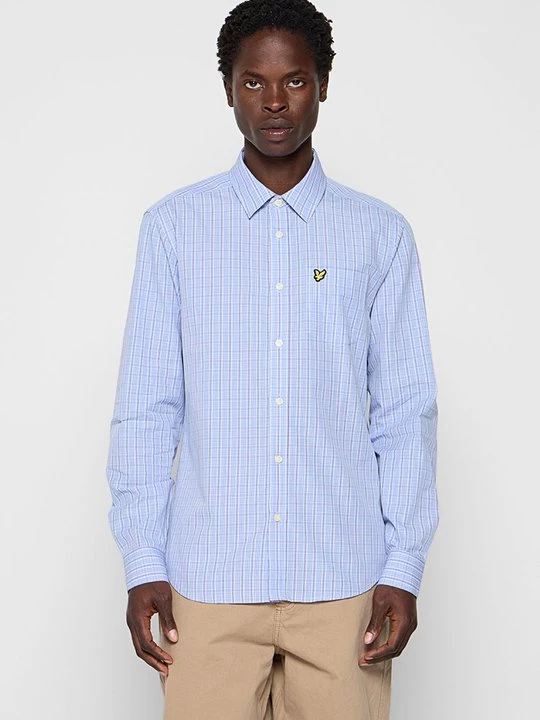 Foto van product Overhemd Lyle & Scott blauw
