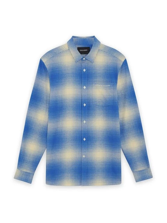 Foto van product Overhemd Lyle & Scott blauw