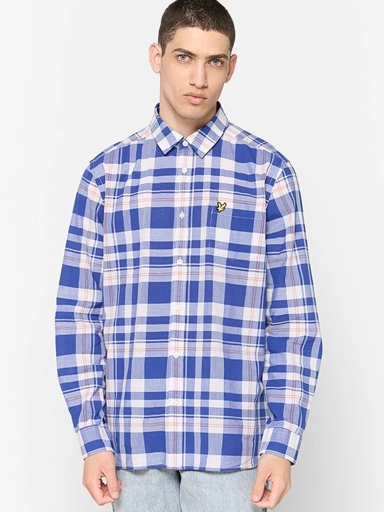 Foto van product Overhemd Lyle & Scott blauw