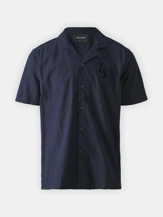 Foto van product Overhemd Lyle & Scott donkerblauw