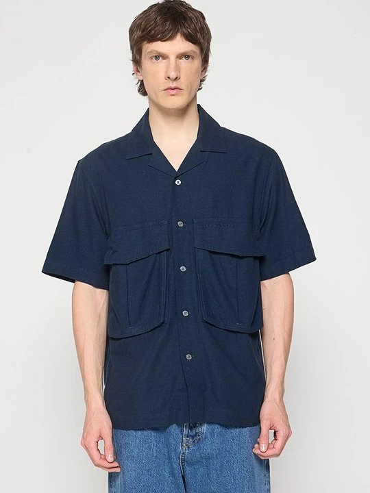 Foto van product Overhemd Lyle & Scott donkerblauw