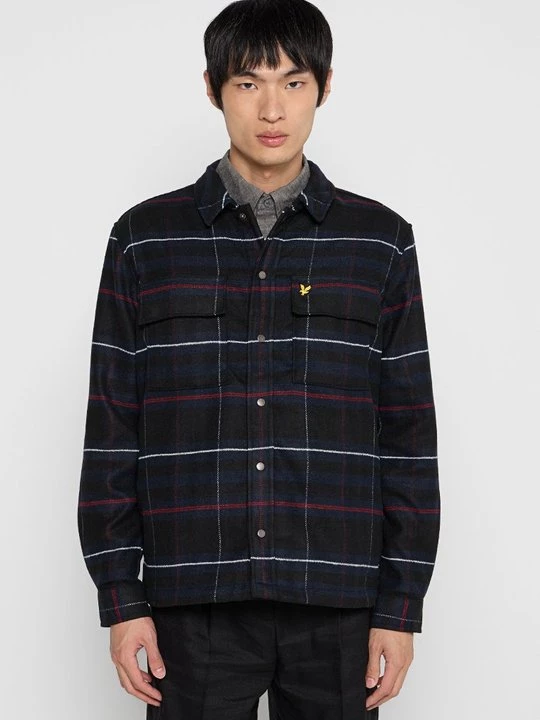 Foto van product Overhemd Lyle & Scott donkerblauw