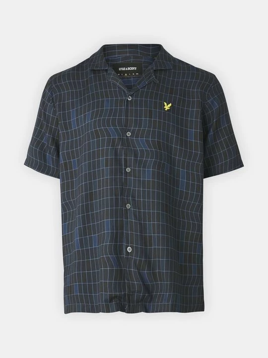 Foto van product Overhemd Lyle & Scott donkerblauw