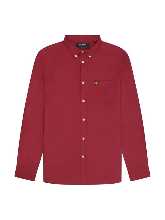 Foto van product Overhemd Lyle & Scott donkerbruin