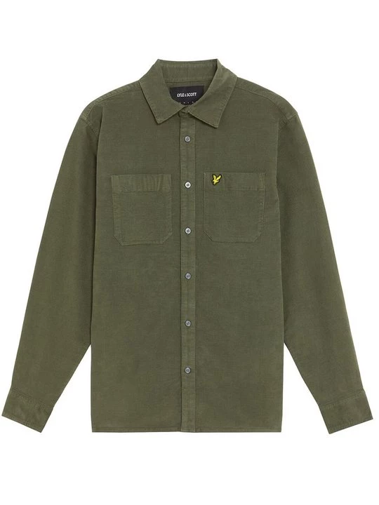 Foto van product Overhemd Lyle & Scott olijfgroen