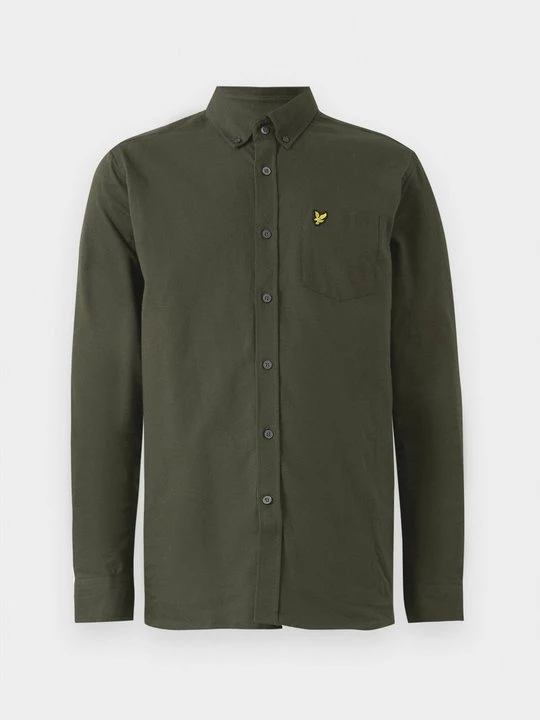 Foto van product Overhemd Lyle & Scott olijfgroen