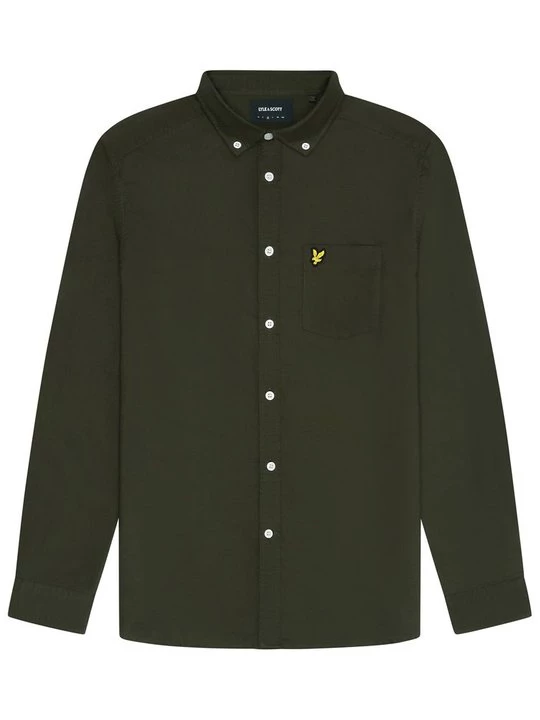 Foto van product Overhemd Lyle & Scott olijfgroen