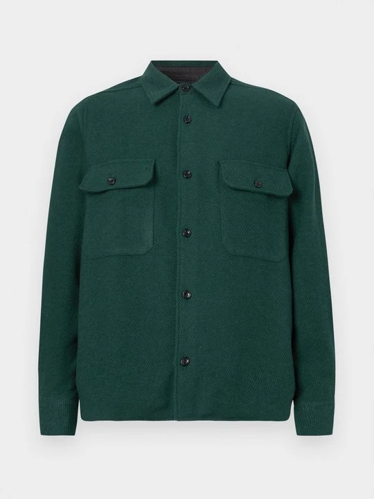 Foto van product Overhemd Mads Nørgaard groen