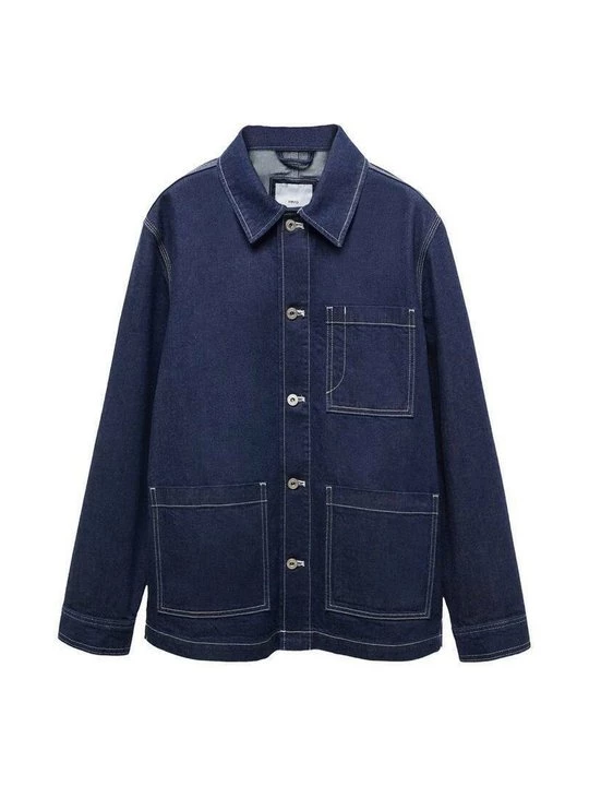 Foto van product Overhemd Mango blauw