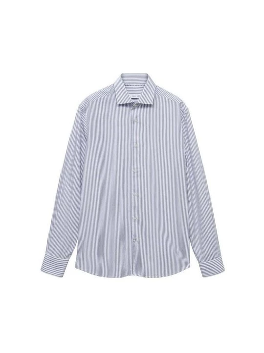 Foto van product Overhemd Mango donkerblauw