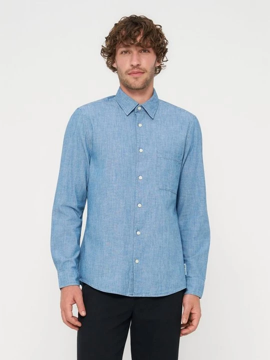 Foto van product Overhemd Marc O'Polo blauw