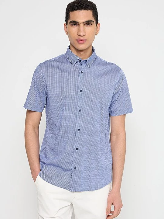 Foto van product Overhemd Matinique blauw