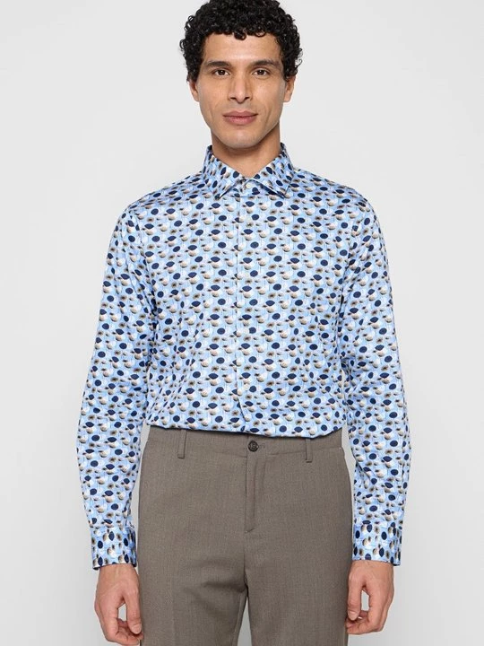 Foto van product Overhemd Matinique blauw