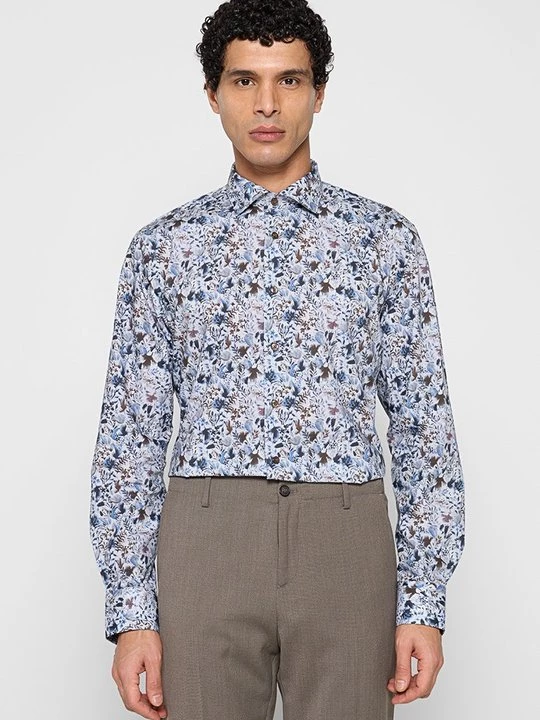Foto van product Overhemd Matinique donkerblauw