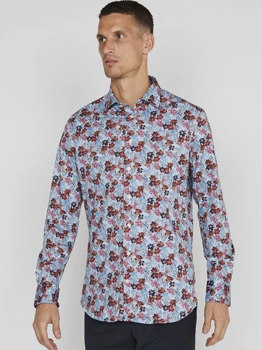 Foto van product Overhemd Matinique donkerroze