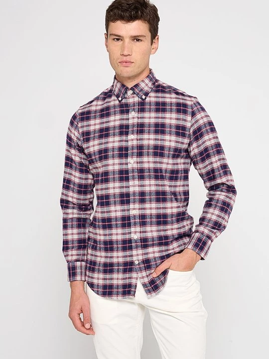 Foto van product Overhemd McGregor donkerblauw