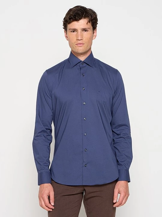 Foto van product Overhemd Michael Kors donkerblauw