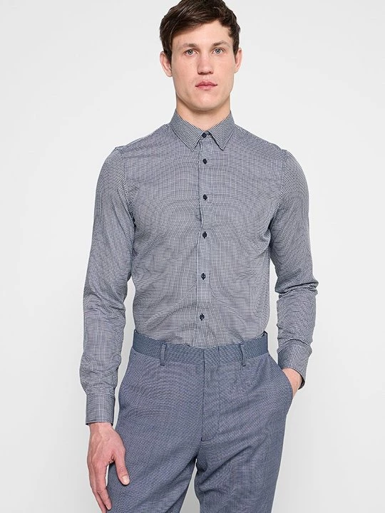 Foto van product Overhemd Michael Kors donkerblauw