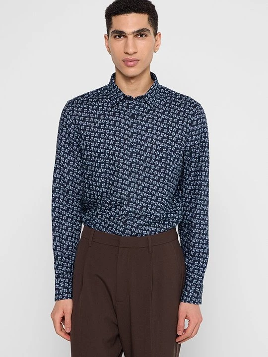 Foto van product Overhemd Michael Kors donkerblauw