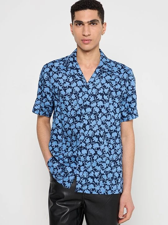 Foto van product Overhemd Michael Kors donkerblauw
