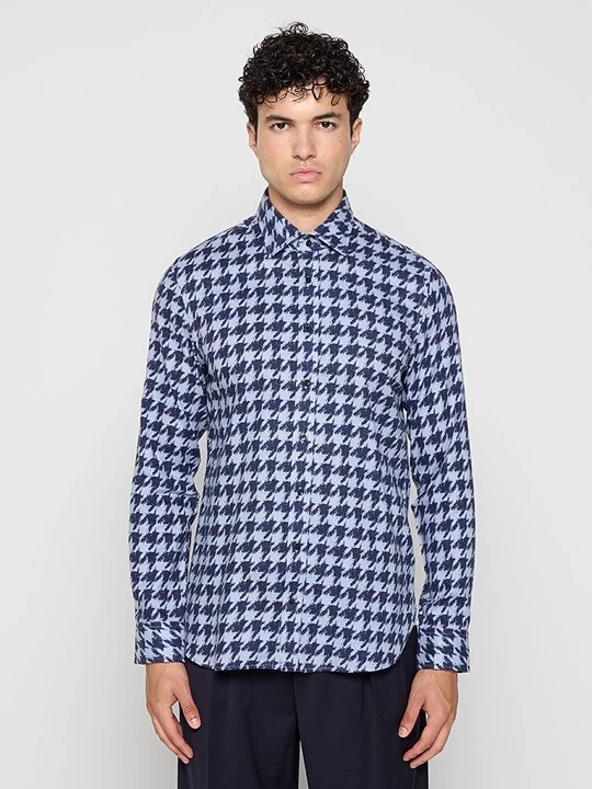 Foto van product Overhemd Michael Kors donkerblauw
