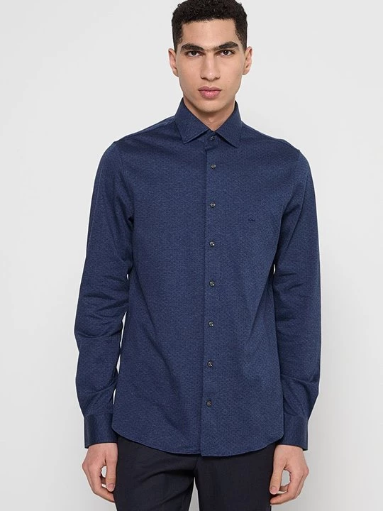 Foto van product Overhemd Michael Kors donkerblauw