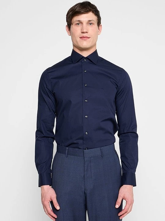 Foto van product Overhemd Michael Kors donkerblauw
