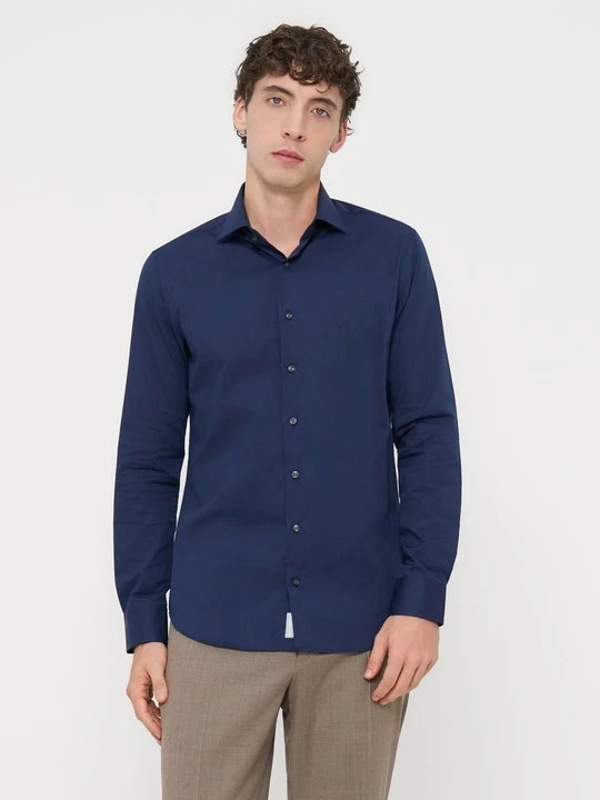 Foto van product Overhemd Michael Kors donkerblauw