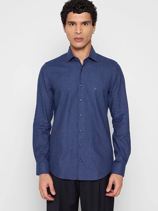 Foto van product Overhemd Michael Kors donkerblauw
