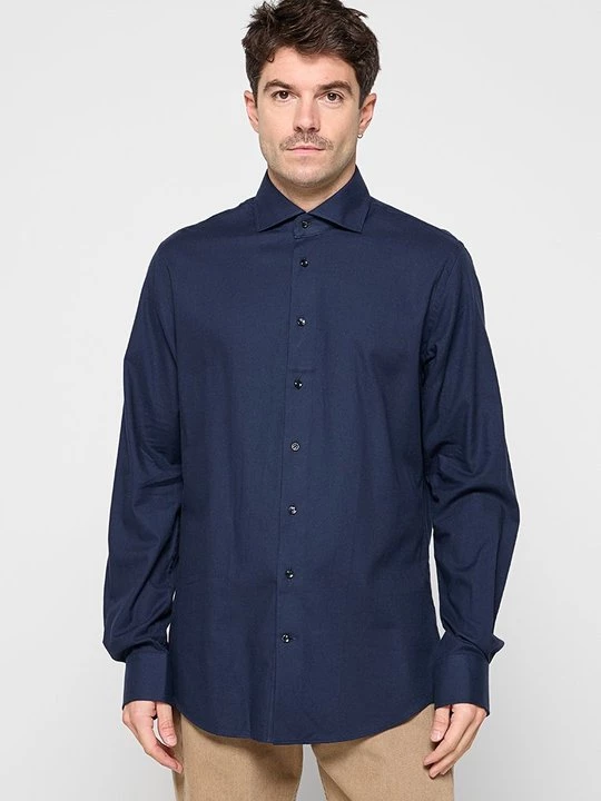 Foto van product Overhemd Michaelis donkerblauw