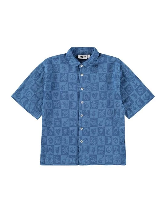 Foto van product Overhemd Molo blauw
