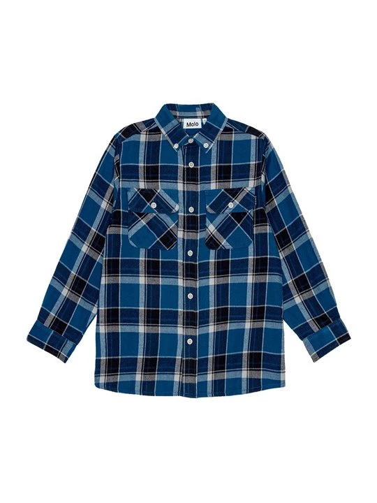 Foto van product Overhemd Molo blauw